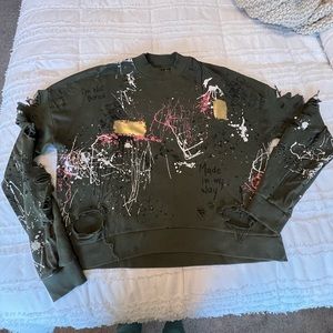 Distressed Sweatshirt